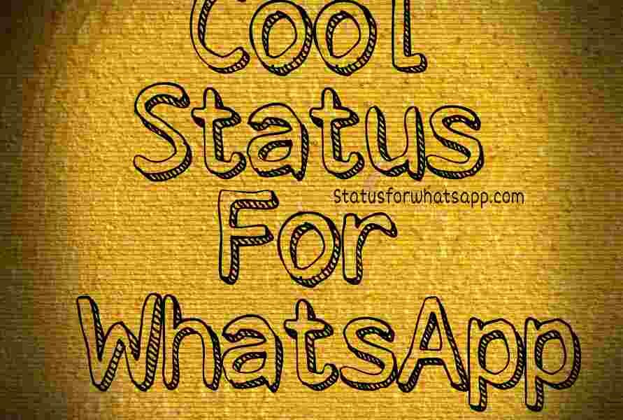 Status whatsapp cool